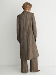 Atelier Wool-Blend Textured Double-Breasted Coat - Image 5 of 8