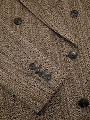 Atelier Wool-Blend Textured Double-Breasted Coat - Image 8 of 8