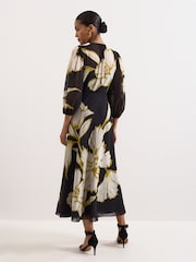 Phase Eight Black Petite Eve Maxi Dress - Image 2 of 7