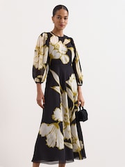 Phase Eight Black Petite Eve Maxi Dress - Image 3 of 7