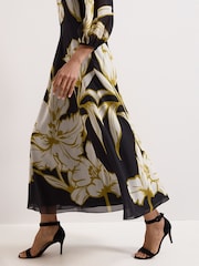 Phase Eight Black Petite Eve Maxi Dress - Image 5 of 7