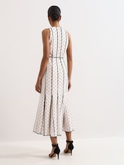 Phase Eight Cream Kimberly Midi Dress - Image 2 of 7