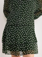Phase Eight Green Alma Swing Dress - Image 4 of 6