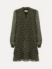 Phase Eight Green Alma Swing Dress - Image 6 of 6