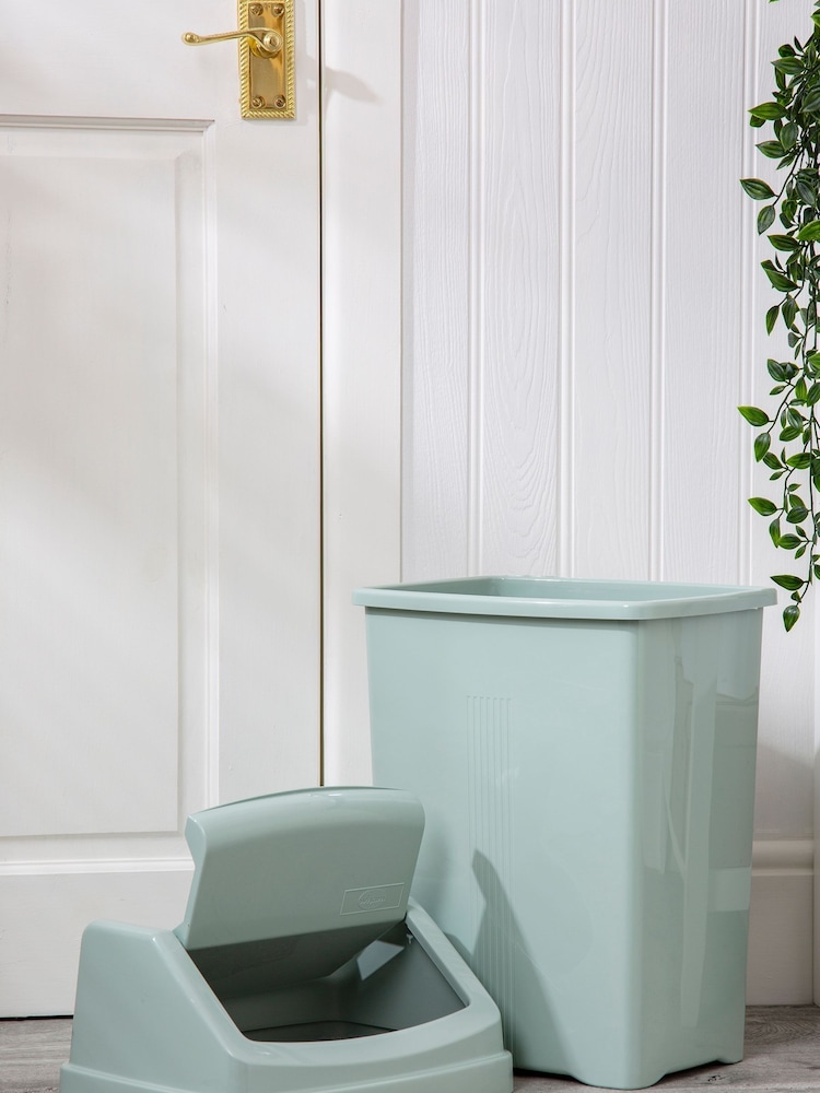 Wham Green Casa 25L Plastic Swing Bin - Image 2 of 4