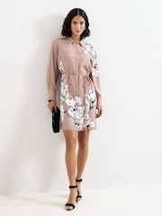 Phase Eight Brown Kendra Dress - Image 3 of 6