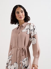 Phase Eight Brown Kendra Dress - Image 4 of 6