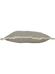 Riva Paoletti Monochrome Tangier Woven Rectangular Polyester Filled Cushion - Image 3 of 3