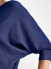 Phase Eight Blue Cristine Knit Jumper - Image 5 of 6