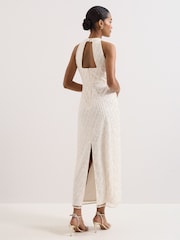 Phase Eight Cream Marie Beaded Dress - Image 2 of 7
