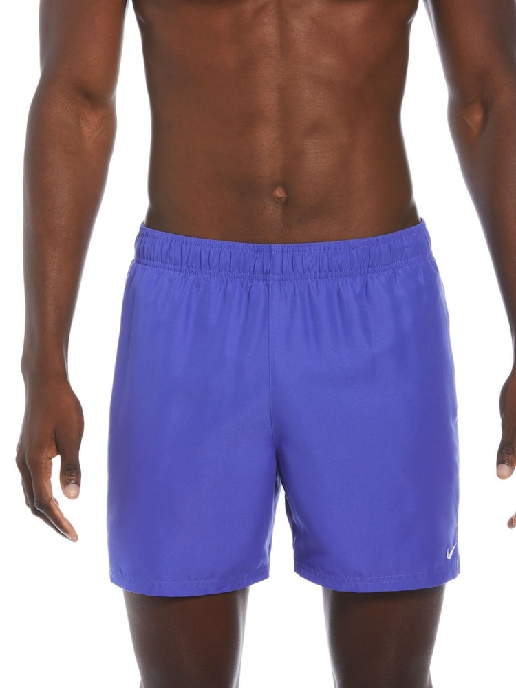 Nike Purple 5 Inch Essential Volley Swim Shorts - Image 1 of 7