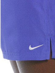 Nike Purple 5 Inch Essential Volley Swim Shorts - Image 6 of 7