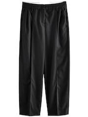 Black Premium Tailored Barrel Leg Trousers - Image 5 of 6