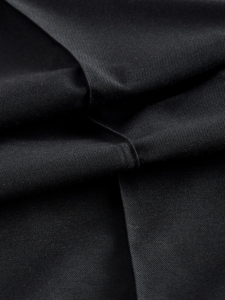Black Premium Tailored Barrel Leg Trousers - Image 6 of 6