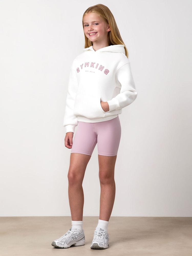 Gym King Cream Shadow Oversized Hoodie - Image 1 of 4