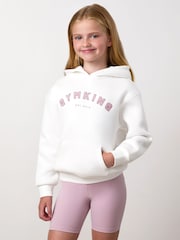 Gym King Cream Shadow Oversized Hoodie - Image 3 of 4