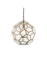 Gallery Home Brass Athena Ceiling Light Pendant - Image 1 of 1