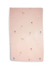2 Pack Neutral Pink Ditsy Floral Duvet Cover and Pillowcase Set - Image 4 of 5