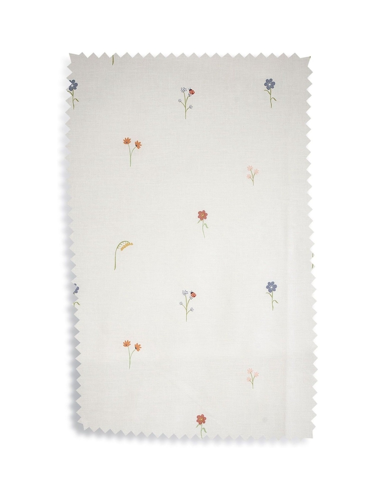 2 Pack Neutral Pink Ditsy Floral Duvet Cover and Pillowcase Set - Image 5 of 5