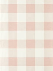 Scion Blush Pomona Central Check 10M Wallpaper - Image 4 of 4