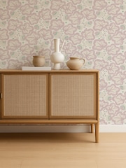 Scion Lilac Pomona Poppy Pod 10M Wallpaper - Image 1 of 3