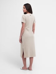 Barbour® International Whitson Stretch Cotton Midi Dress - Image 2 of 7