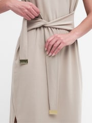 Barbour® International Whitson Stretch Cotton Midi Dress - Image 5 of 7