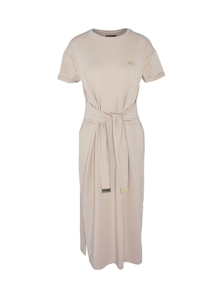 Barbour® International Whitson Stretch Cotton Midi Dress - Image 7 of 7
