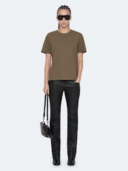 AllSaints Brown Addi T-Shirt - Image 3 of 8