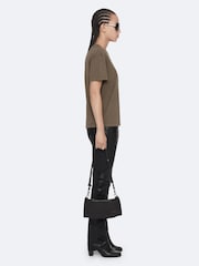 AllSaints Brown Addi T-Shirt - Image 5 of 8