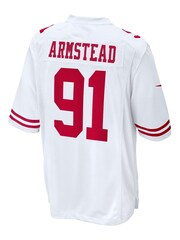 Nike White NFL San Francisco 49ers Game Road Jersey - Arik Armstead - Image 3 of 3