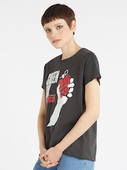 Amplified Grey Greenday American Idiot 100% Cotton T-Shirt - Image 3 of 4