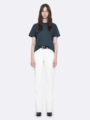 AllSaints Blue Addi T-Shirt - Image 3 of 8