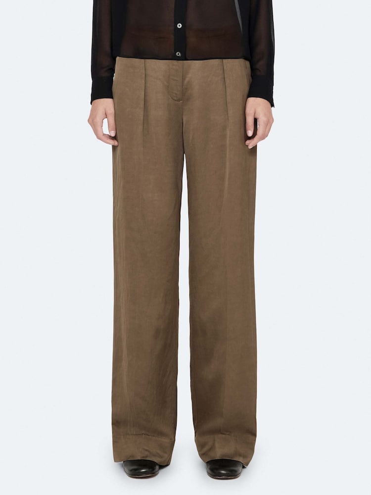Атласные брюки Allsaints Leonie - Изображение 2 8