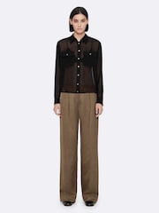 Атласные брюки Allsaints Leonie - Изображение 3 8