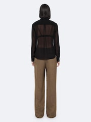 Атласные брюки Allsaints Leonie - Изображение 6 8