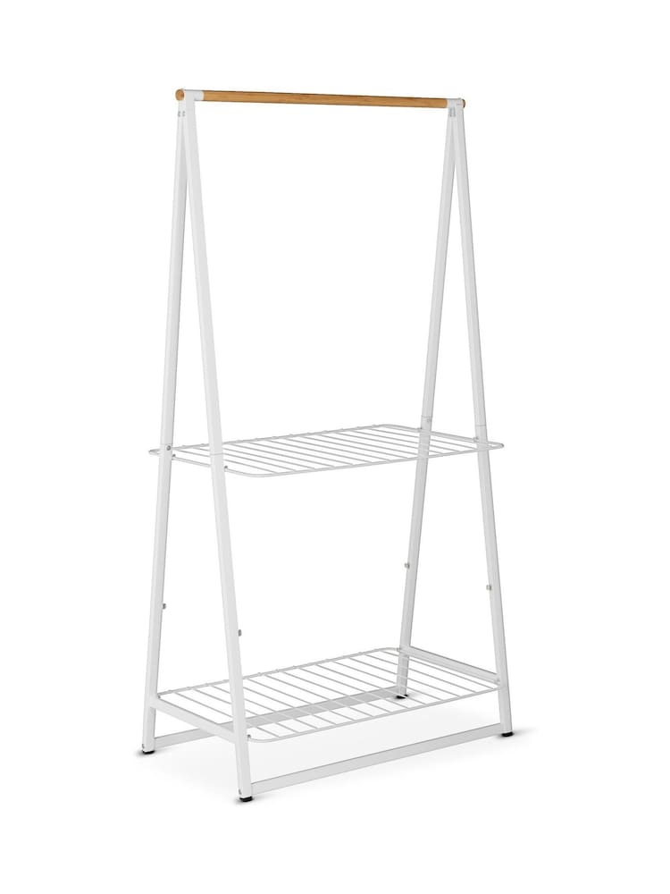 Brabantia White Large Linn Clothes Rail And Storage Unit - Image 4 of 4