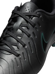 Nike Black/Green Kids Tiempo Legend 10 Club Multi Ground Football Boots - Image 10 of 12
