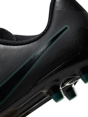 Nike Black/Green Kids Tiempo Legend 10 Club Multi Ground Football Boots - Image 11 of 12