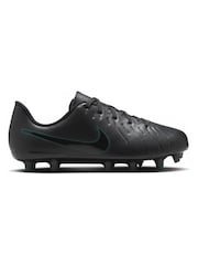 Nike Black/Green Kids Tiempo Legend 10 Club Multi Ground Football Boots - Image 4 of 12