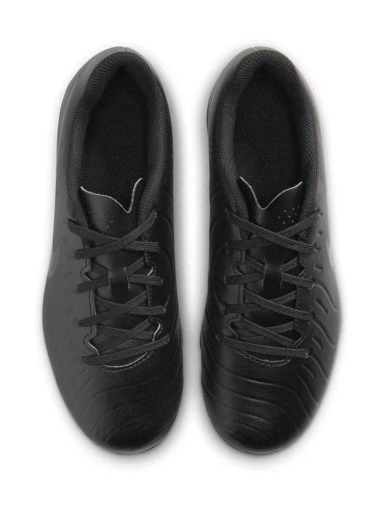 Noir/Vert - Nike Kids Tiempo Legend 10 Club Multi Ground Football Boots - Image 9 of 12