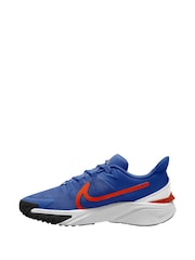 Nike Bright Blue Youth Star Runner 4 Trainers - Image 2 of 4