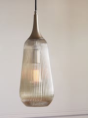 Champagne Gold Hertford Pendant Ceiling Light - Image 1 of 5