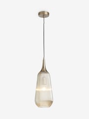 Champagne Gold Hertford Pendant Ceiling Light - Image 4 of 5