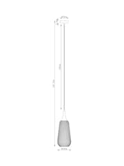 Champagne Gold Hertford Pendant Ceiling Light - Image 5 of 5