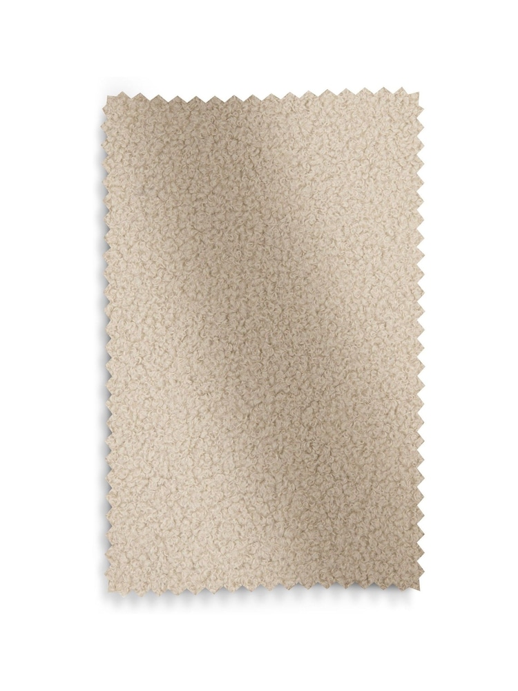 Soft Cosy Boucle Mid Natural Layne Swivel Accent Chair - Image 8 of 8