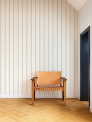 Scion Tangerine Pomona Harvest Stripe 10M Wallpaper - Image 4 of 4