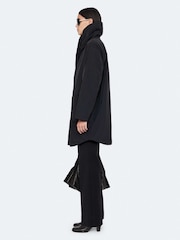 AllSaints Black Darcie Puffer Coat - Image 7 of 8