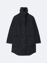 AllSaints Black Darcie Puffer Coat - Image 8 of 8