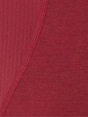 Tiefrot - Sweaty Betty Breathe Easy Langarm-Oberteil aus Mesh - Bild 7 von 7